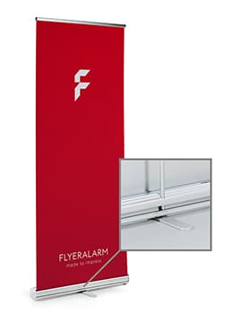 Roll-up banners classic, compleet incl. cassette
